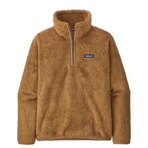 Patagonia Women's Caramel Sherpa Quarter-Zip Pullover